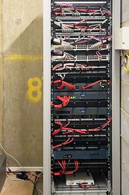 Example after cabinet repatch